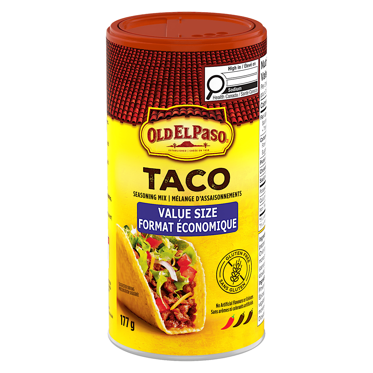 Taco Seasoning Mix Original Value Size